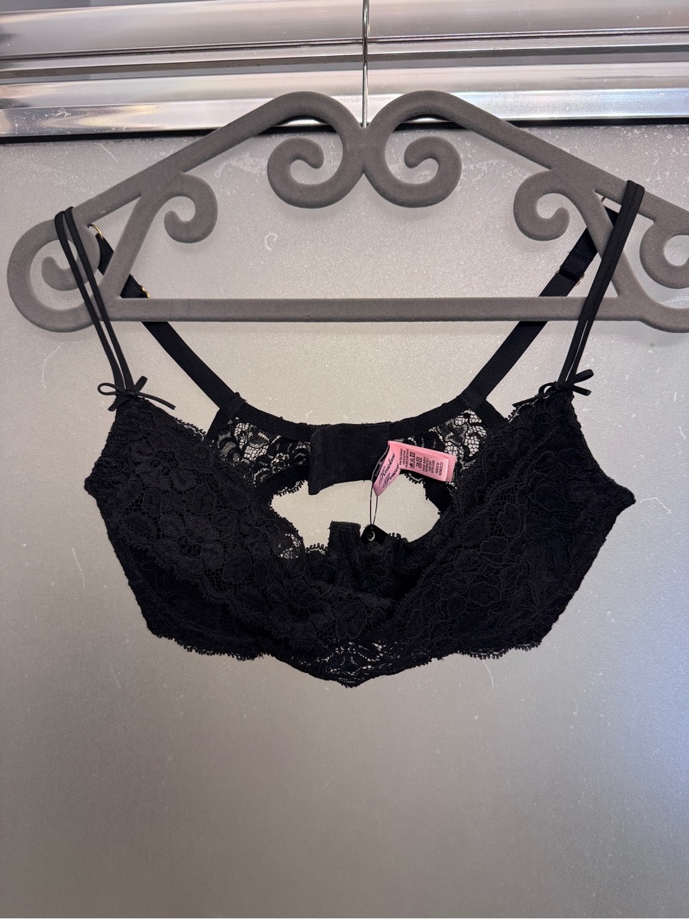 Agent Provocateur Black Margot classic crisscross Bra